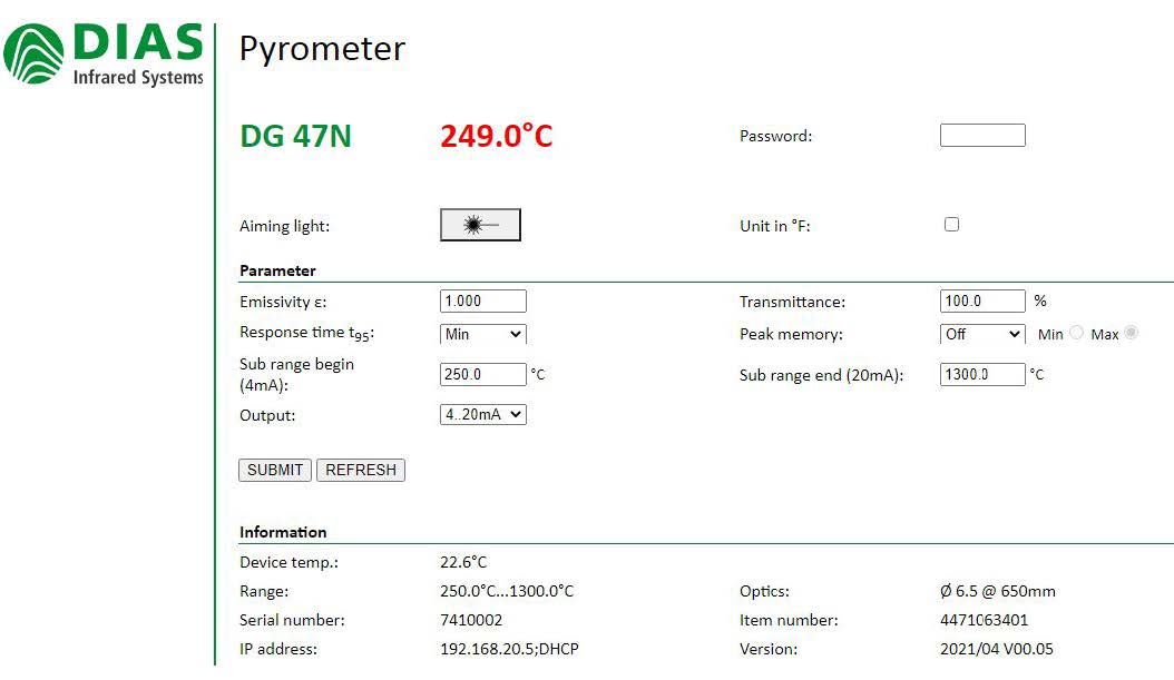 DG47N網(wǎng)絡(luò)服務(wù)器上設(shè)置和調(diào)整參數(shù) DG47N網(wǎng)絡(luò)服務(wù)器上調(diào)整參數(shù)